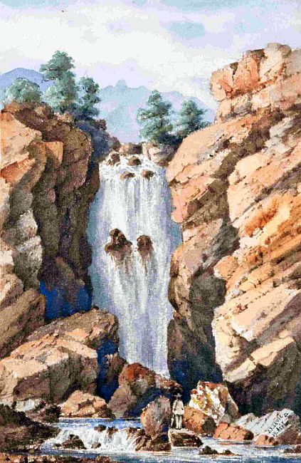 Cascade Colmars-les-Alpes par Jean J&eacute;rome Levie