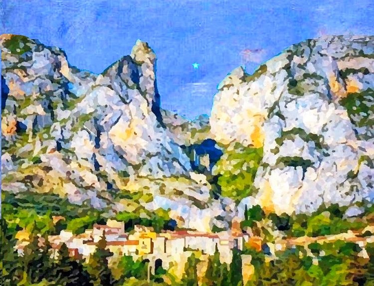 Moustiers Sainte Marie par Dan Kopel