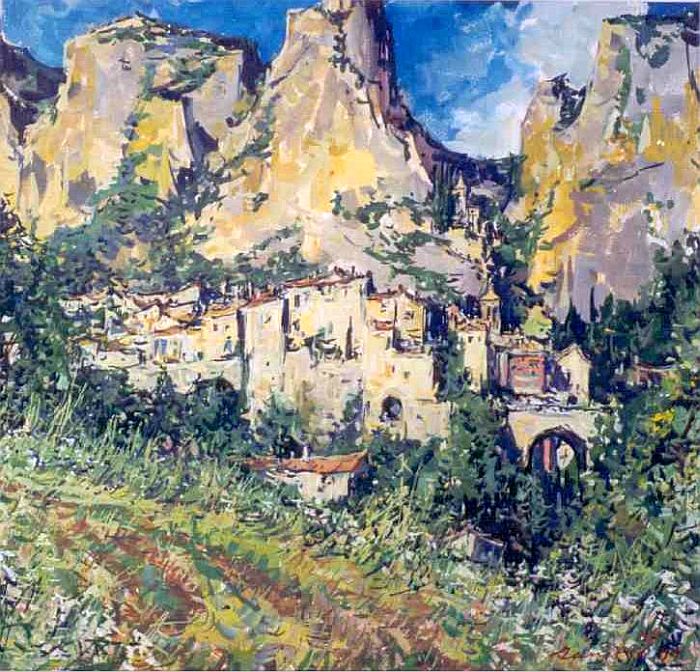 Moustiers Sainte Marie par Segei Chepik