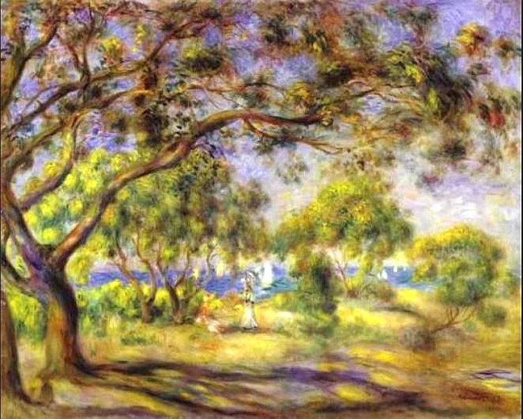 Antibes par Pierre Auguste Renoir