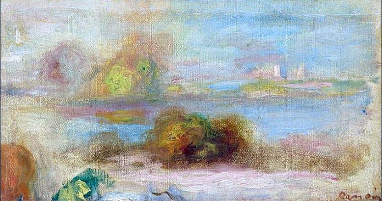 Antibes par Pierre Auguste Renoir