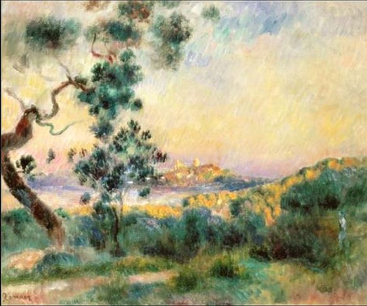 Antibes par Pierre Auguste Renoir