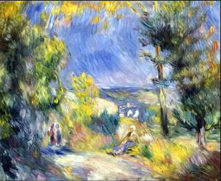 Antibes par Pierre Auguste Renoir