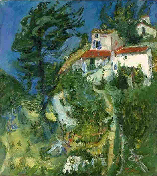 Soutine paysage à Cagnes