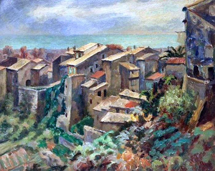 Cagnes par Roger Fry