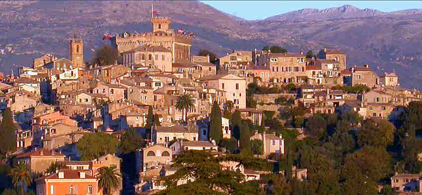 Le vieux Cagnes et le ch&acirc;teau