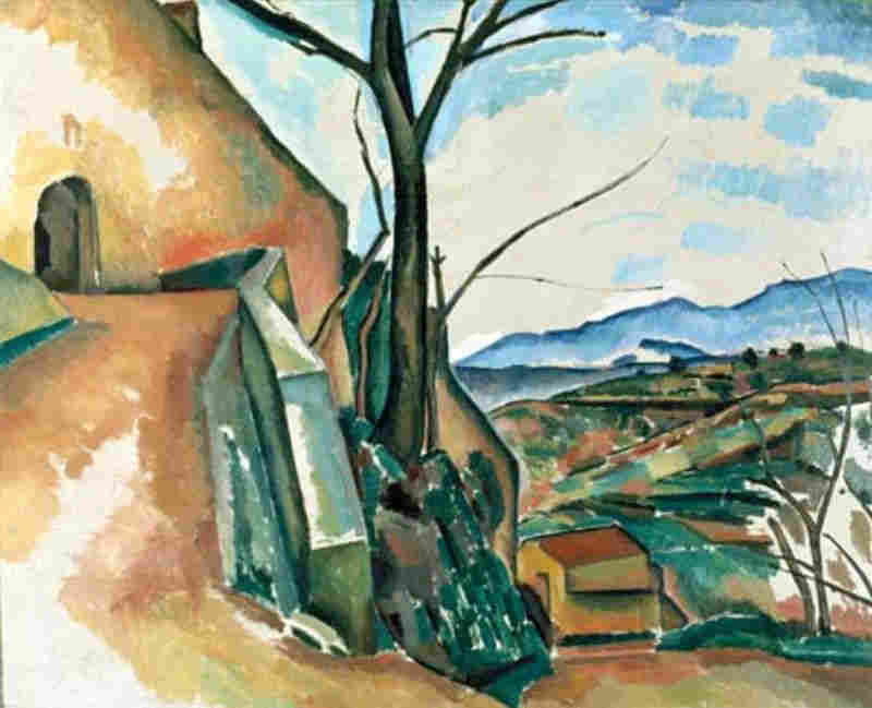 Andr&eacute; Derain paysage &agrave; Cagnes