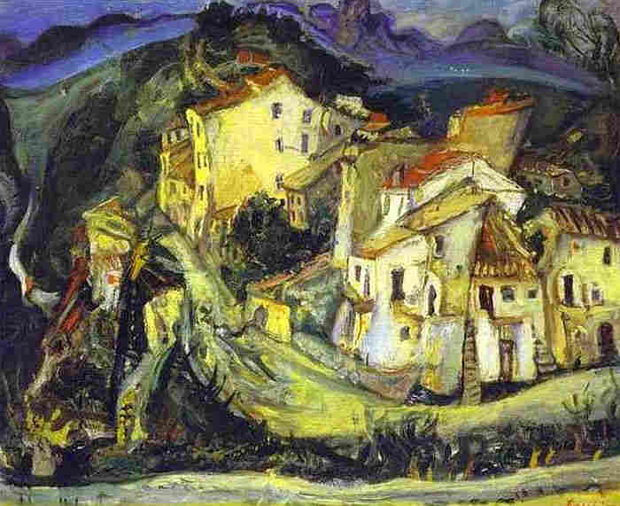 Soutine paysage à Cagnes