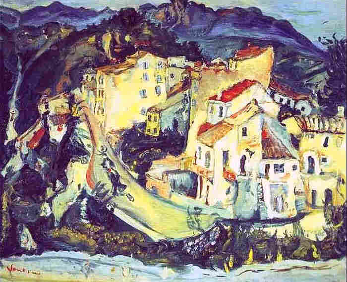 Soutine paysage à Cagnes