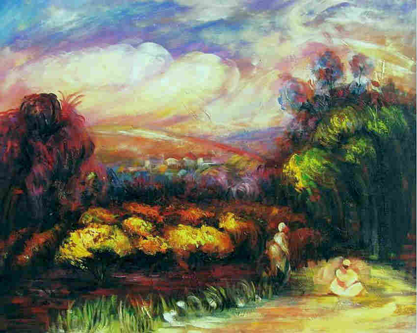 renoir paysage ed Cagnes