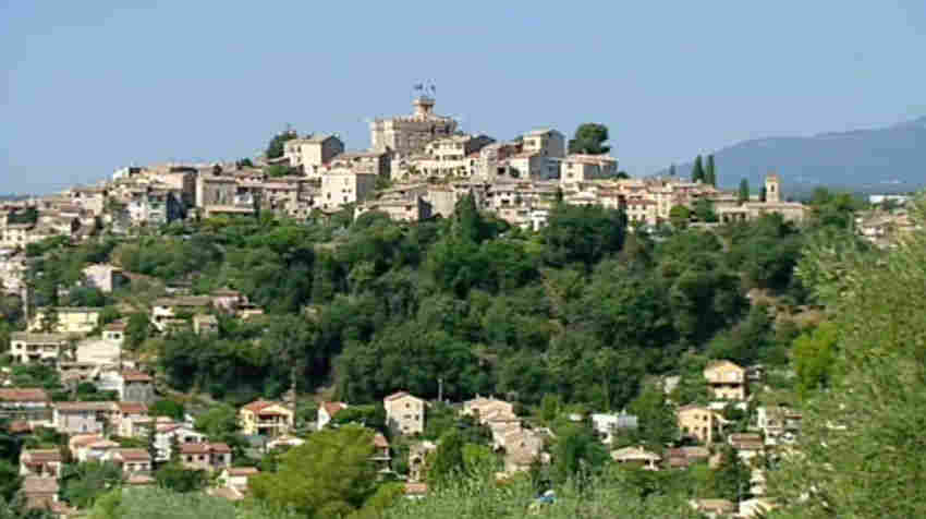 Le vieux Cagnes et le ch&acirc;teau