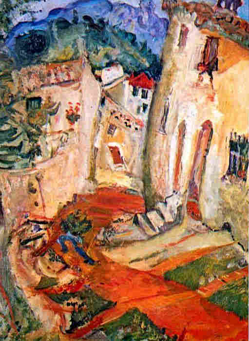 Soutine rue à Cagnes