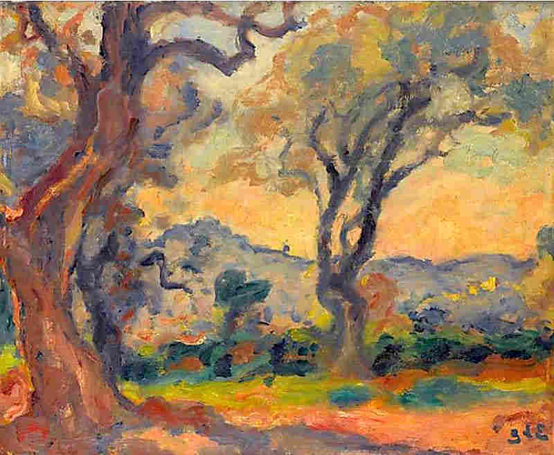 georges d'Espagnat vue de Cagnes