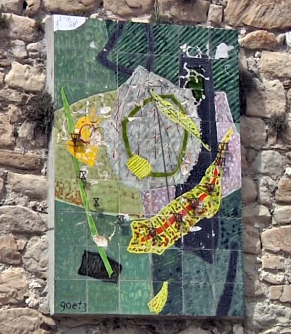 cadran solaire Henri Goetz  Coaraze