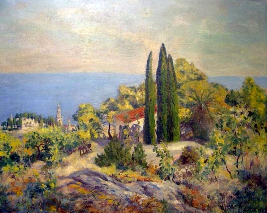 Environs de Menton par Laurent Gsell