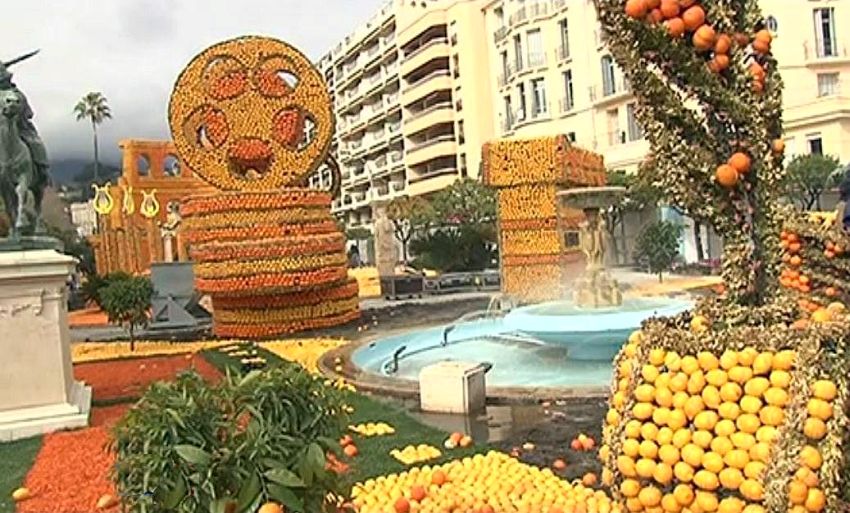 F&ecirc;te des citrons &agrave; Menton