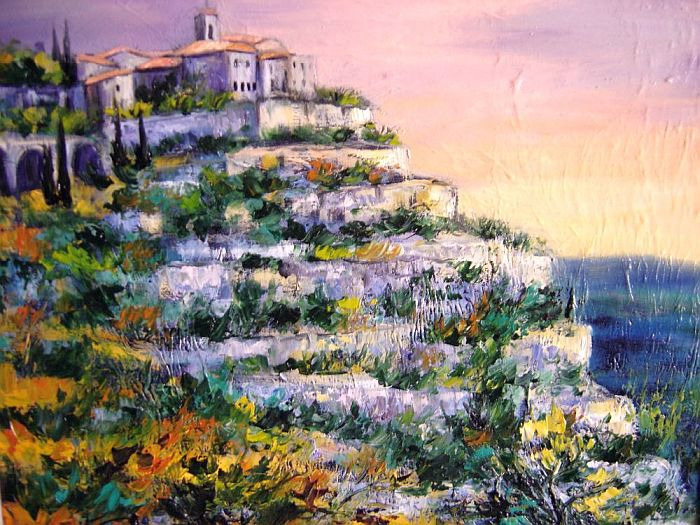 Gourdon par Nicole Benoit