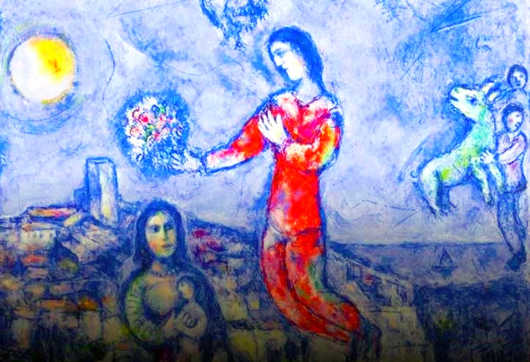Saint Paul de Vence par Marc Chagall