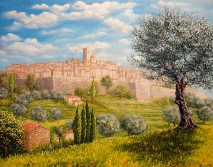 Saint Paul de Vence par Alain Benedetto
