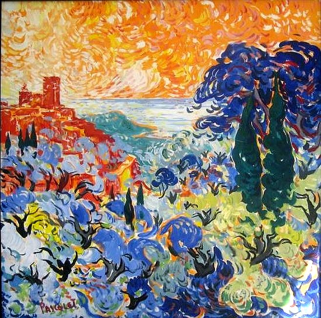 Saint Paul de Vence par Pierre Pascalet