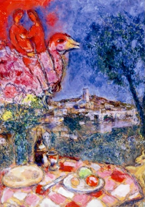 Saint Paul de Vence par Marc Chagall