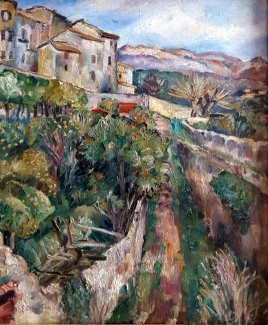 Saint Paul de Vence par Othon Friesz