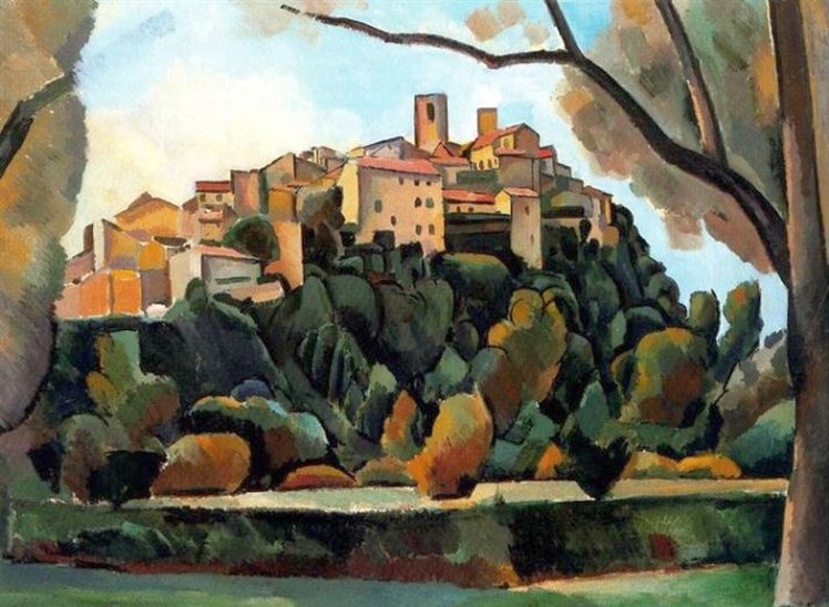 Saint Paul de Vence par Andr&eacute; Derain