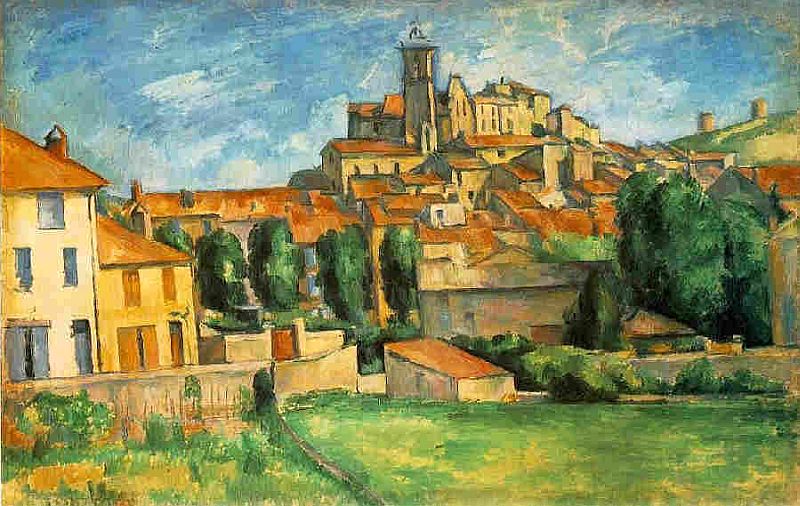 Gardanne par Paul C&eacute;zanne
