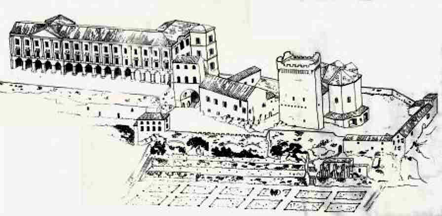 abbaye de Montmajour au 18e si&egrave;cle