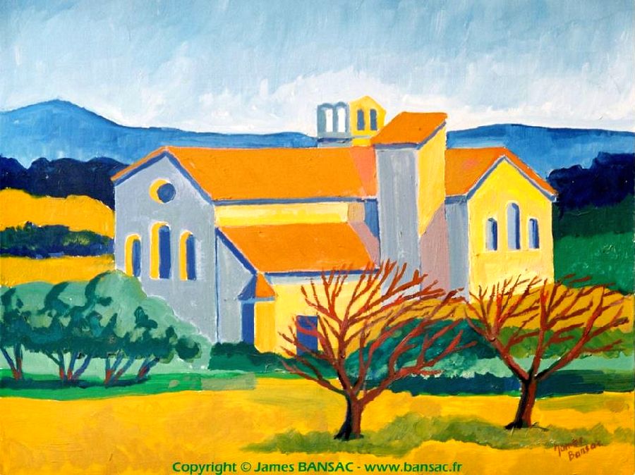 abbaye de Silvacane par james Bansac