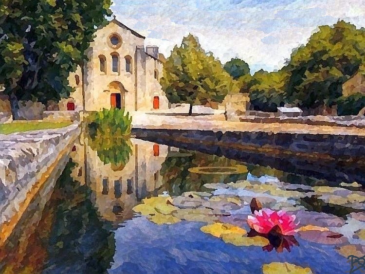 Abbaye Silvacane par Dan Kopel