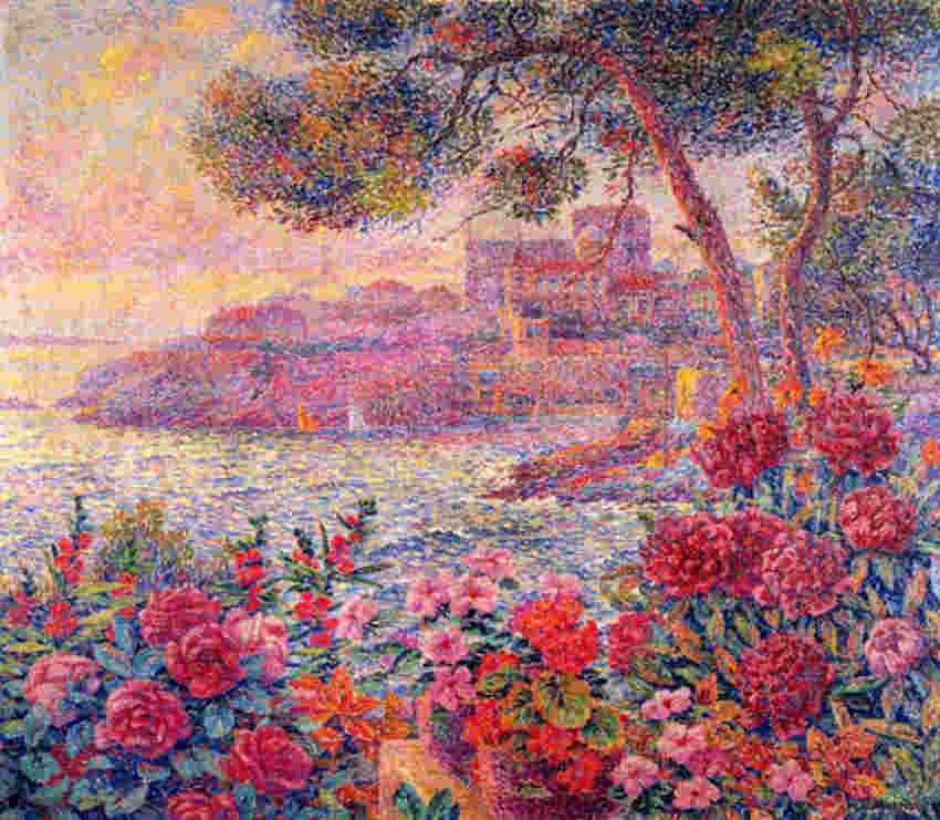 Anse fleurie de Maldorm&eacute; &agrave; Marseille, attribu&eacute; &agrave; Henry Aurens