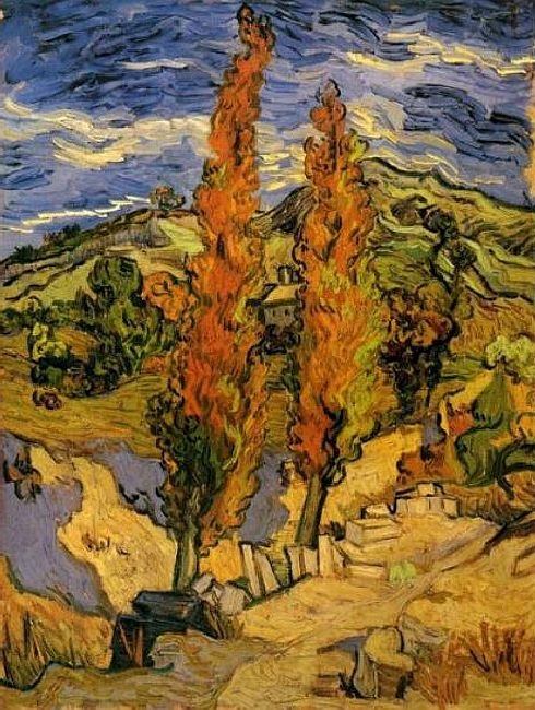 Arles  vue du champ de bl&eacute; par Vincent van Gogh