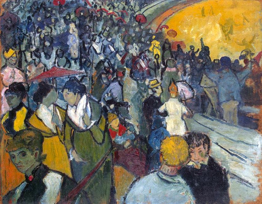 Dans les ar&egrave;nes d'Arles par Vincent van Gogh