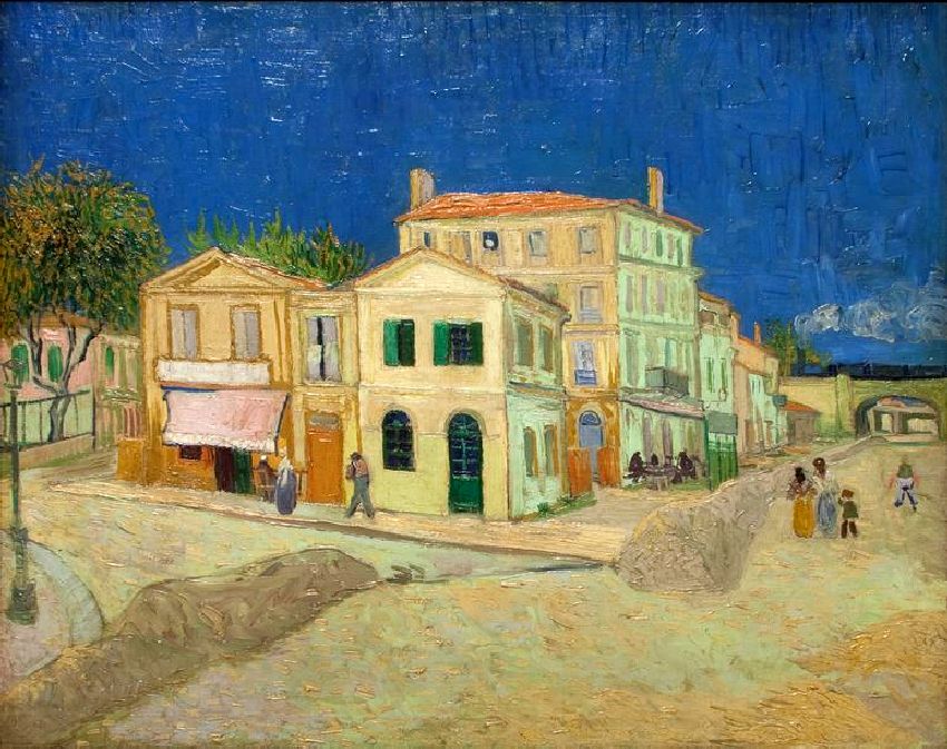 La  maisn  jaune &agrave; Arles par Van Gogh