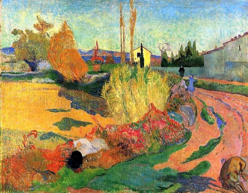Le mas d'Arles par Paul Gauguin