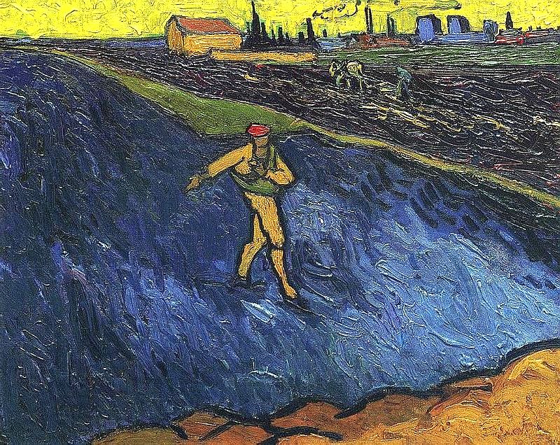 Le semeur par Vincent van Gogh