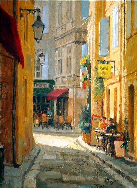 Morning  light in  Arles by Richard Boyer