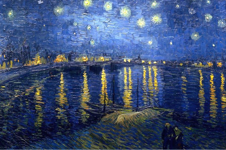 Nuit &eacute;toil&eacute;e par Vincent van Gogh