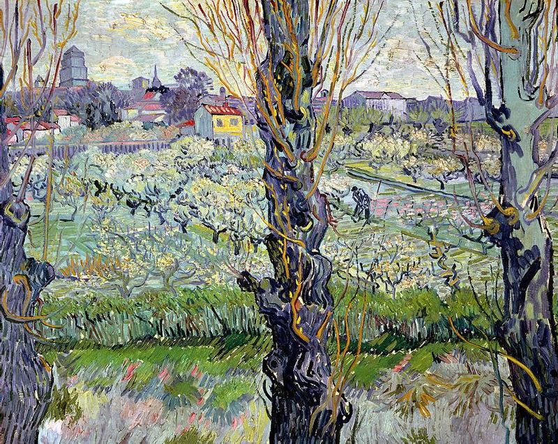 Vue d'Arles par Van Gogh 1889