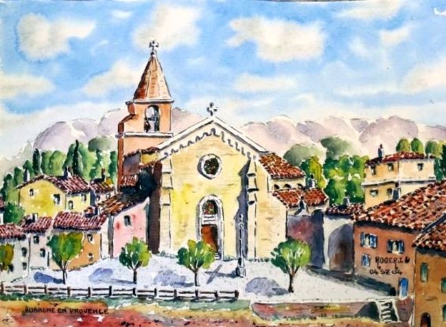 Eglise d'Aubagne par Roger J