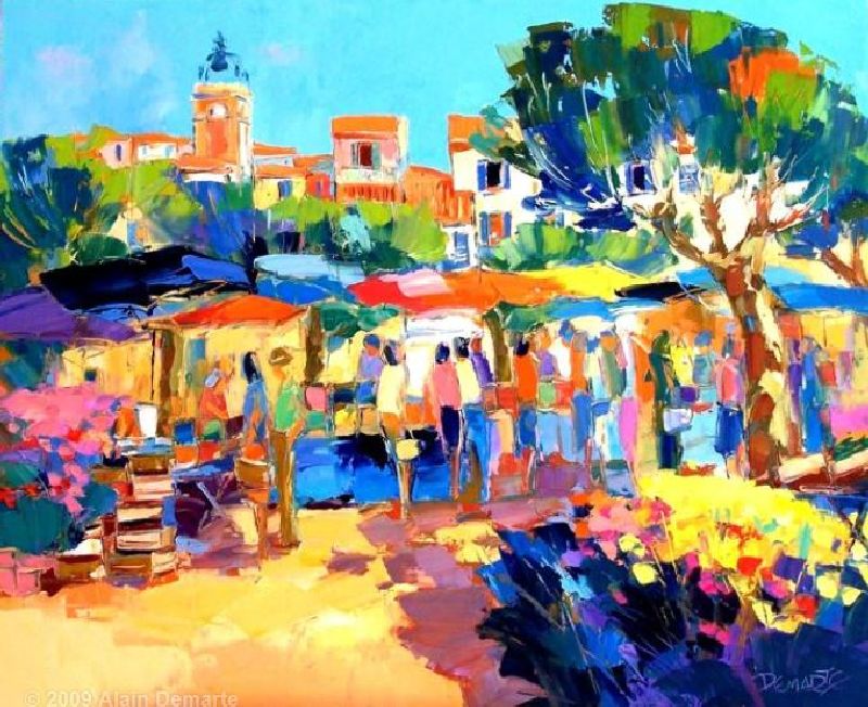 March&eacute; proven&ccedil;al &agrave; Aubagne  par Alain Demarte