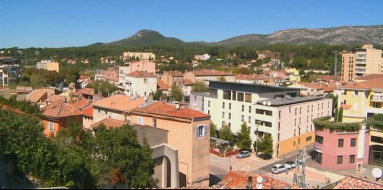 Vue d'Aubagne