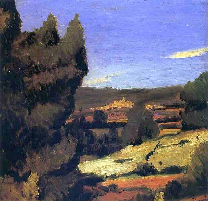 Barbentane par Andr&eacute; Derain