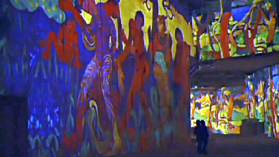 Gauguin dans les Carri&egrave;res de Lumi&egrave;res