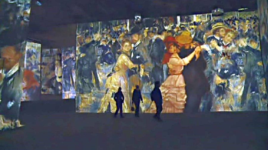 Auguste Renoir  dans les Carri&egrave;res de Lumi&egrave;res