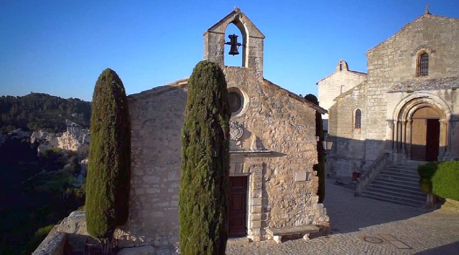 &eacute;glise et chapelle des Baux-de-Provence
