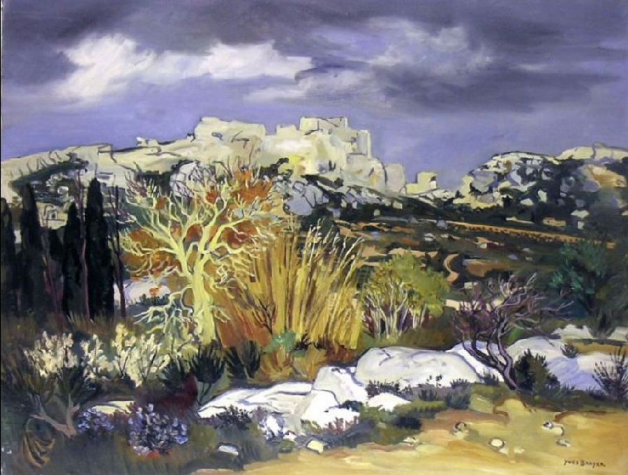 Les Baux de Provence par Yves Brayer
