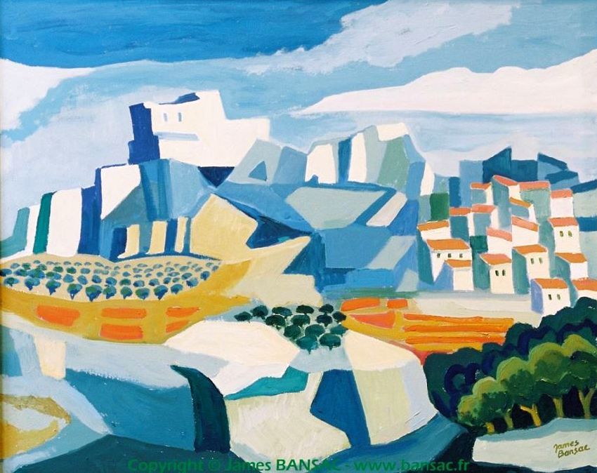 Les Baux de Provence par James Bansac