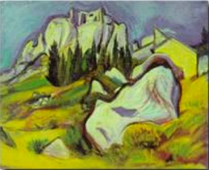 Les Baux de Provence par Antoine Serra